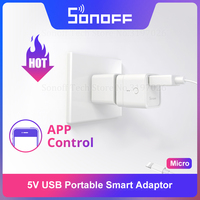 SONOFF Micro 5V USB Smart WiFi Adaptor Wireless Switch Flexible and Portable Remote Control via eWeLink APP Support Alexa