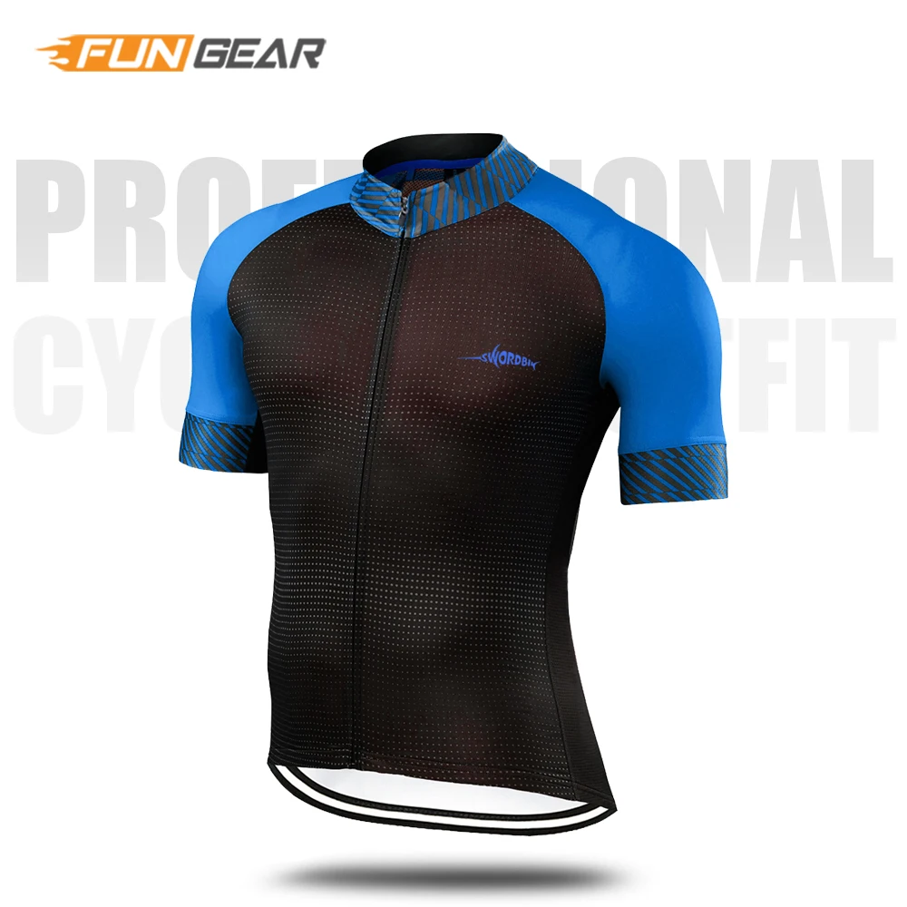 Swordbik Cycling Jersey for Men, Road Bike Short Sleeve, Triathlon Tops, Bicycle Clothes, MTB Summer Sports Shir