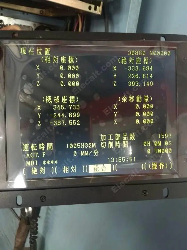 Display CNC da 9 pollici A61L-0001-0093 D9MM-11A sostituzione del Monitor LCD dello schermo per il Display CRT del sistema CNC FANUC