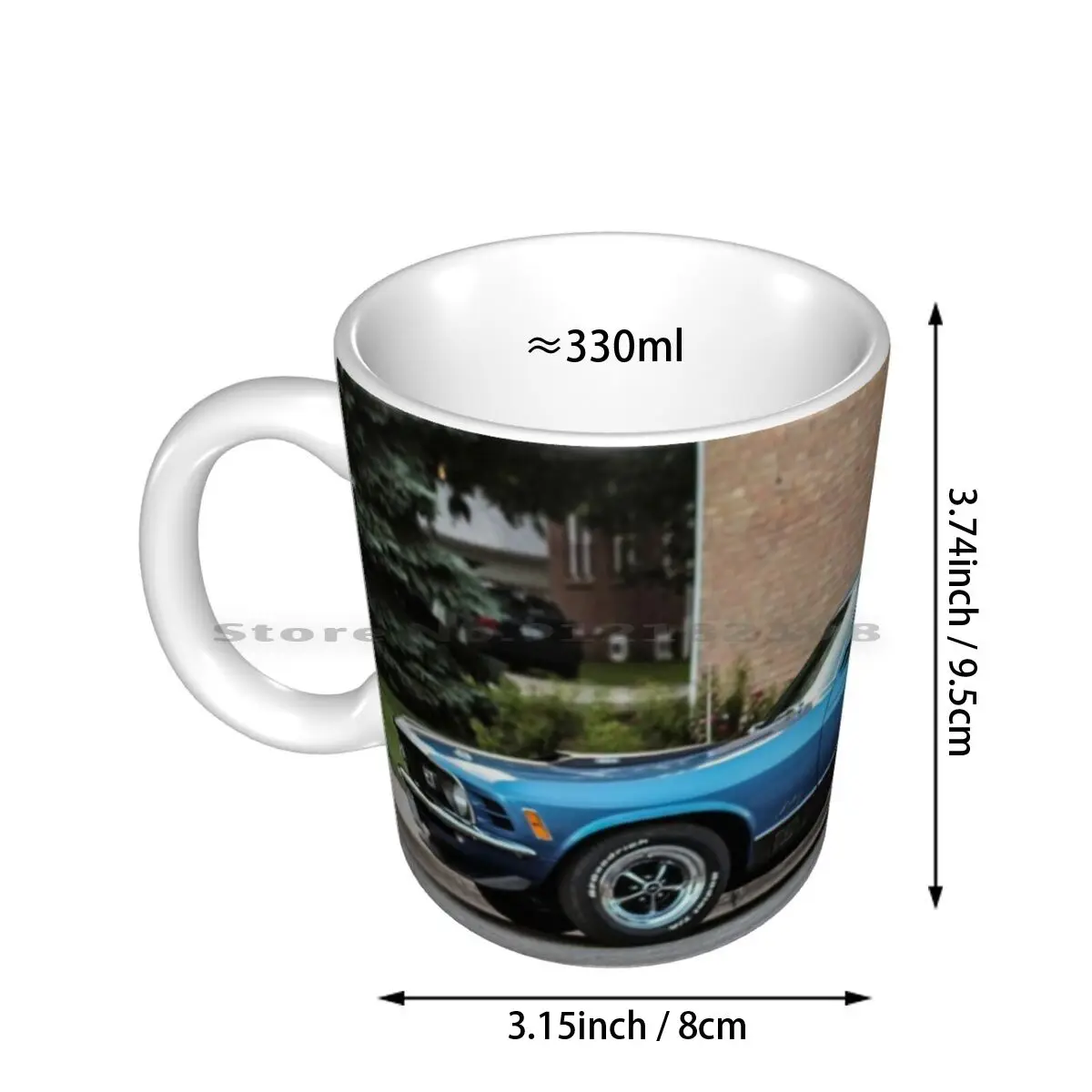 1970 Mach 1 Ceramic Mugs Coffee Cups Milk Tea Mug 1970 Mach 1 1970 Mach 1 Mach 1 Mach1 Classic Car Classic Vintage Car Vintage