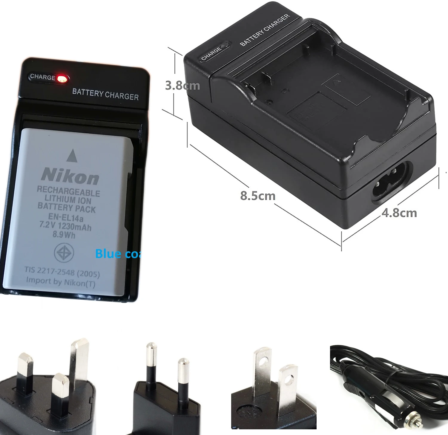 Vervanging Canon Lader Voor Nikon En EL14 En EL14a D3500/D5600/D3300/D5100/D5500/D3100/Coolpix P7000/P7100/P7700/P7800