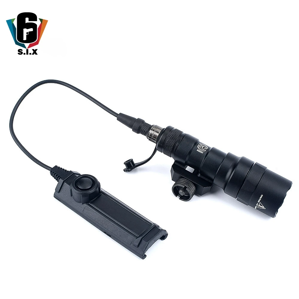 950Lumen ยุทธวิธี Surefir M300 SF ไฟฉายเดี่ยวการใช้ Scout แบบคู่ฟังก์ชั่น Tape M300อาวุธไฟฉาย