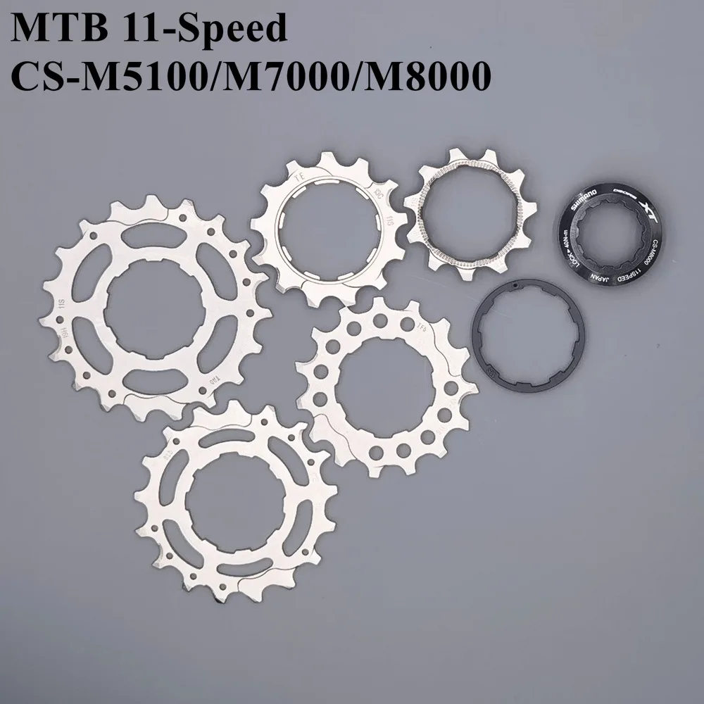 Shimano XT CS-M8000 SLX M7000 M5100 11 Speed MTB Cassette Cog Sprocket Wheel 11T/13T/15T/17T/19T Unit