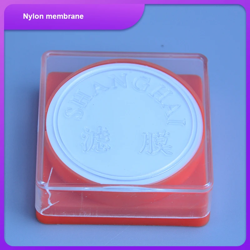 Microporous Membrane Filter Nylon Diameter 13mm 25mm 47mm 50mm Micro Filter Membranes Pore Size 0.45 um 0.22 um 50/PK