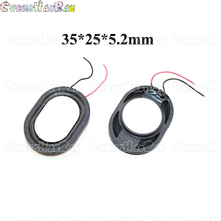 1piece Oval Round Loudspeaker 13 15 16 17 18 20 23 26mm 28 30 mm Buzzer Ringer Sound Speaker Replacement Cell Phone w/ Two Lines