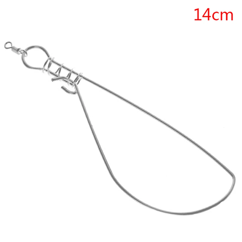 14/18CM Lock Fish Portable Stainless Steel Belt Live Fishing Tool Supplies