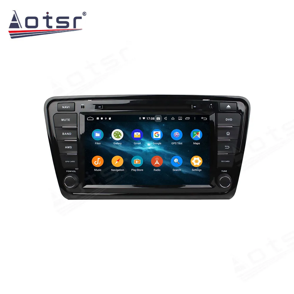 Android For Skoda Octavia 2014 2015 Tape Radio Recorder Video Auto GPS Navi Car Multimedia Stereo Player Head Unit No 2Din DPS