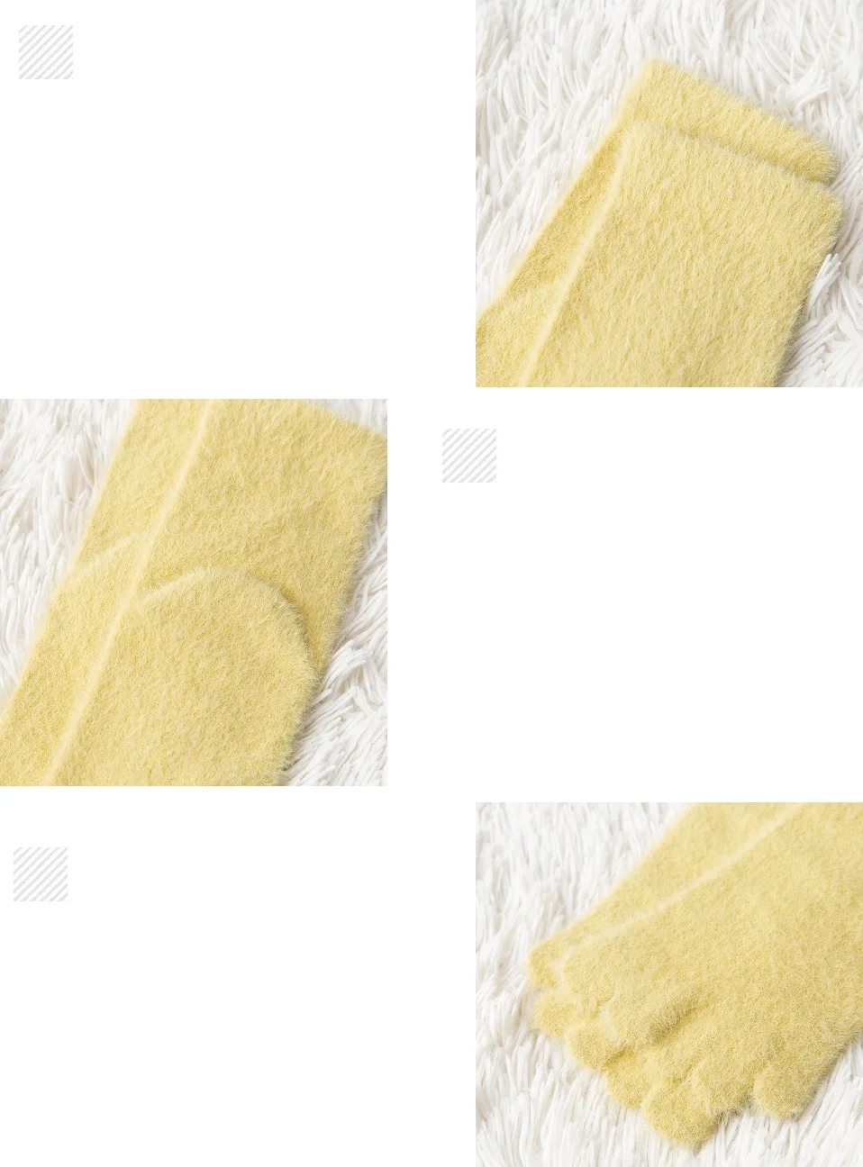 Frauen Mädchen dicke fünf Fingers ocken Winter warme bunte Korallen vlies flauschige Zehen socken weiche gemütliche Strumpfwaren weibliche Boden pantoffeln – Detail 9