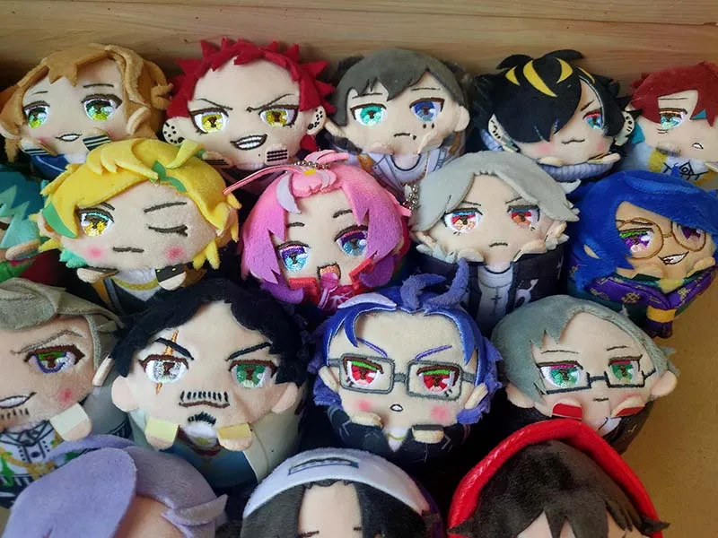 HypnosisMic -Division Rap Battle Plush KeyChain Mochikororin3 Sasara Rosho Rei Kuko Jyushi Hitoya Shinjiku Division & Shibuya