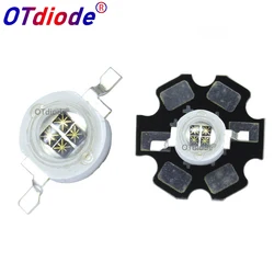 5W Infrared IR 940NM High Power LED Bead Emitter 4 chip DC1.4-1.7V 1400mA with 20mm PCB for Night Vision Camera