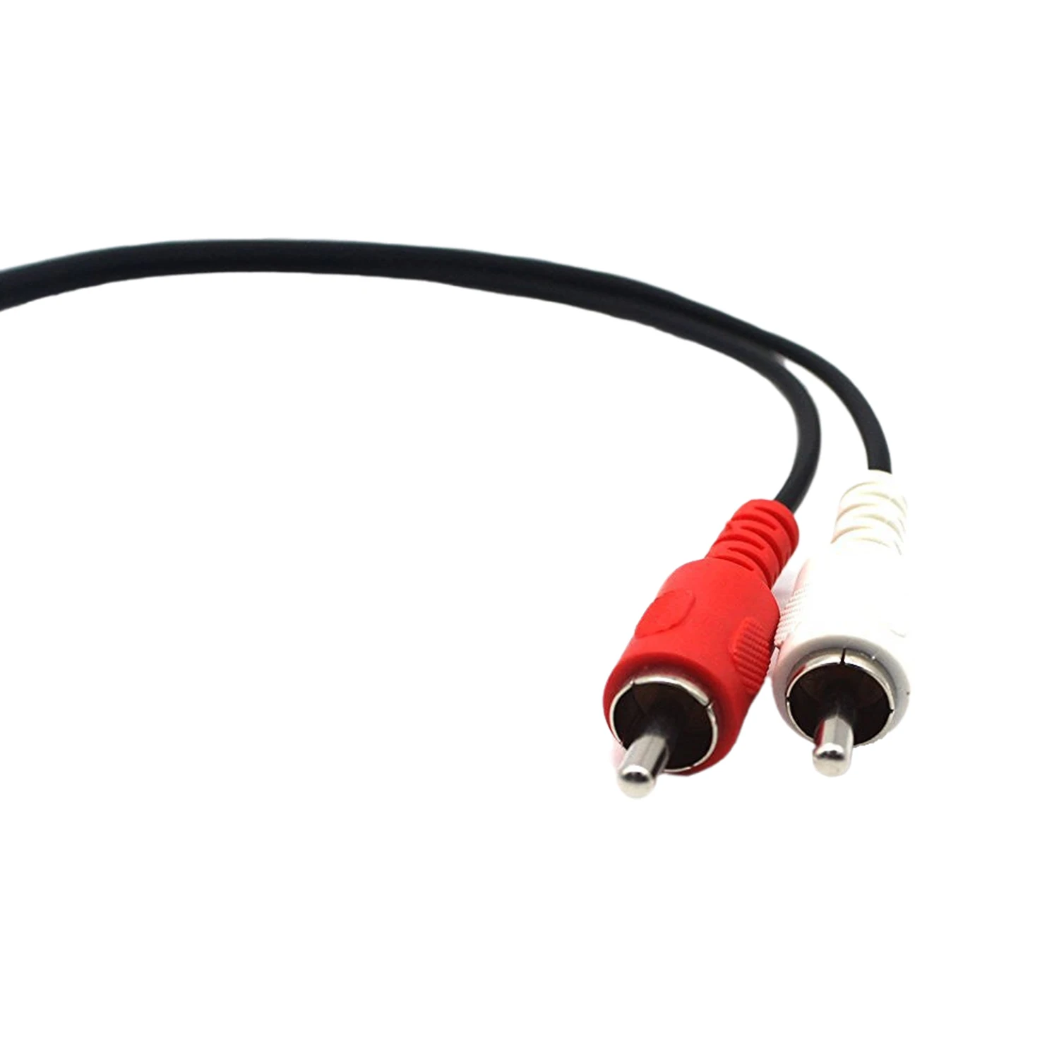 Câble adaptateur Audio, 150CM, 1.5m, 5 broches Din vers 2x RCA, prise Phono mâle, 1 pièce