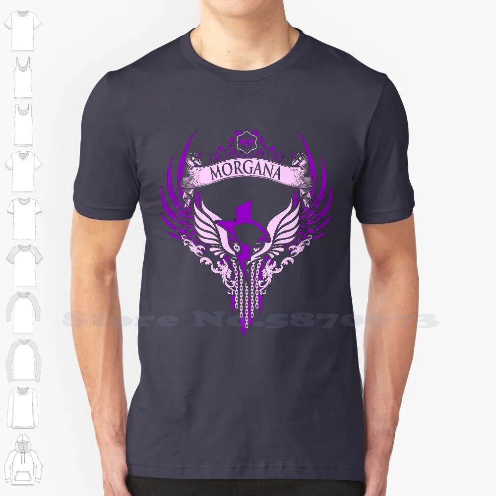 Morgana-Limited Edition 100% Cotton T-Shirt E Sports Ad Carry Middle Lane Jungler Top Lane Marksman Fighter