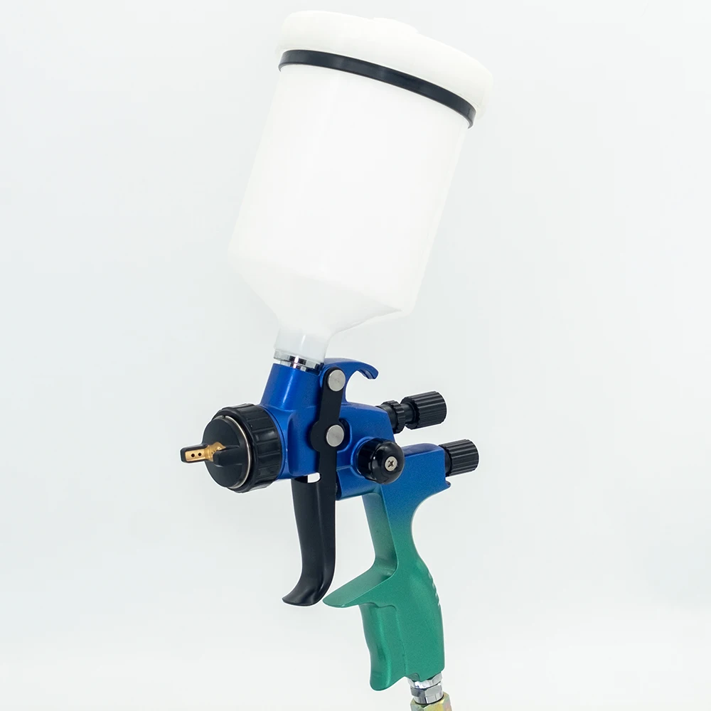 คุณภาพสูงสเปรย์ปืน W-1000ภาพวาดปืน1.3Mm หัวฉีดสีปืนน้ำสเปรย์ปืน Airbrush