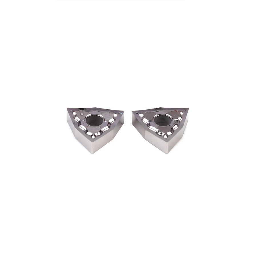 10Pcs WNMG080404 HA N01 WNMG080408 HA N01 CNC เครื่องกลึงโลหะตัดใบมีดแทรกสำหรับโลหะผสมอลูมิเนียมภายนอกเครื่องมือ