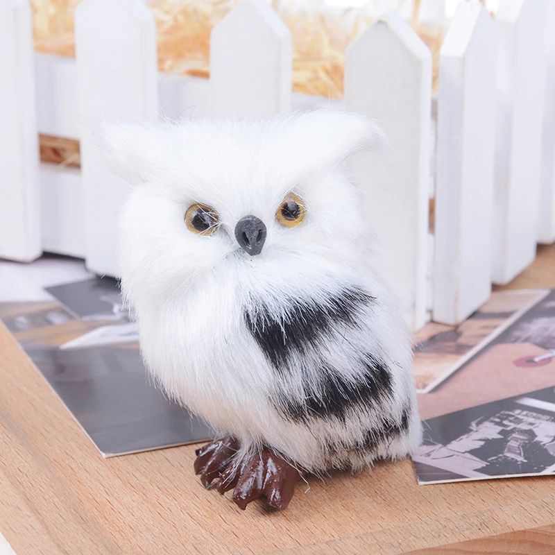 Cute Owl Christmas Plush Stuffed Doll Props Ornaments Hanging Pendant Gifts Collectible Boys Girls Plush Toy Gifts