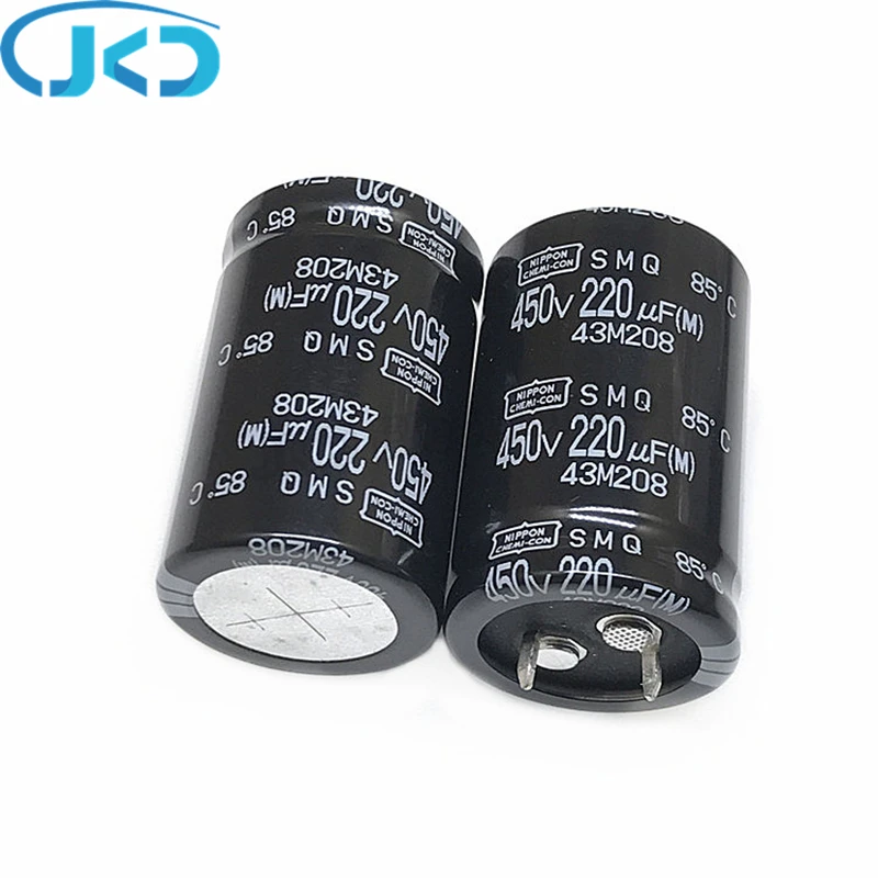 4pcs/Lot 220UF 450V Japan NCC 25*40mm Low ESR Long Life 450V220UF Aluminum Electrolytic Capacitor NIPPON CHEMI-CON