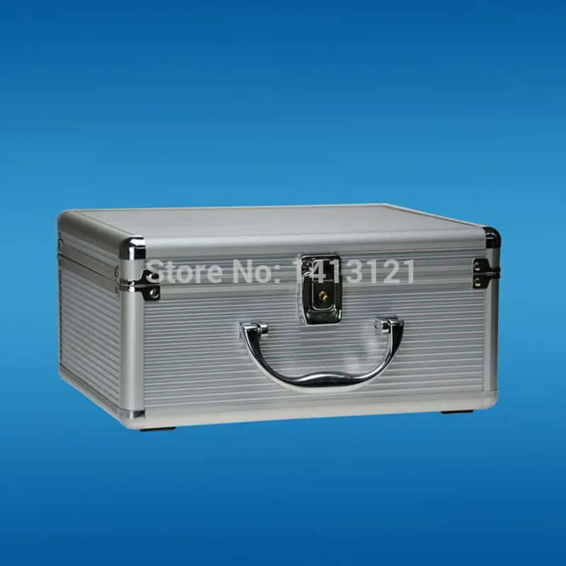 250*200*110mm Storage Air Box Portable Aluminum Toolbox Instrument Case Medicine Equipment Part Toolcase Cosmetic Tool Packaging