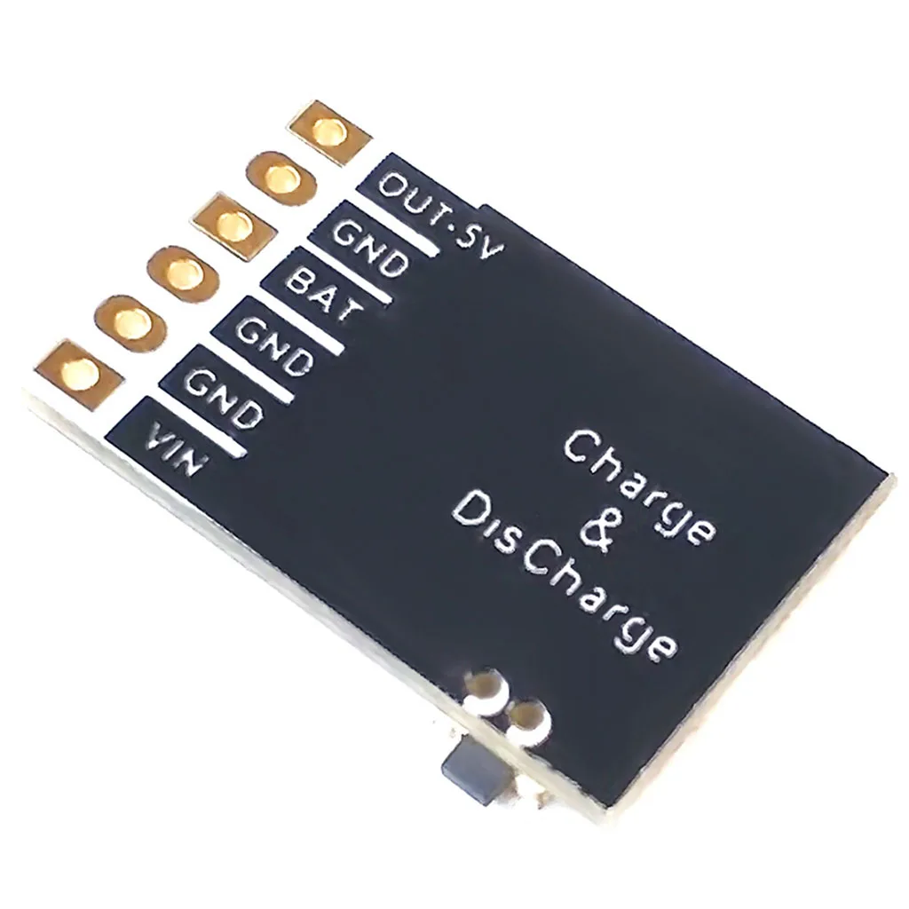 Placa de carregamento e descarga taidacent, 5v 2a, 3.7 v, placa de proteção de células de bateria de lítio, 4.2v