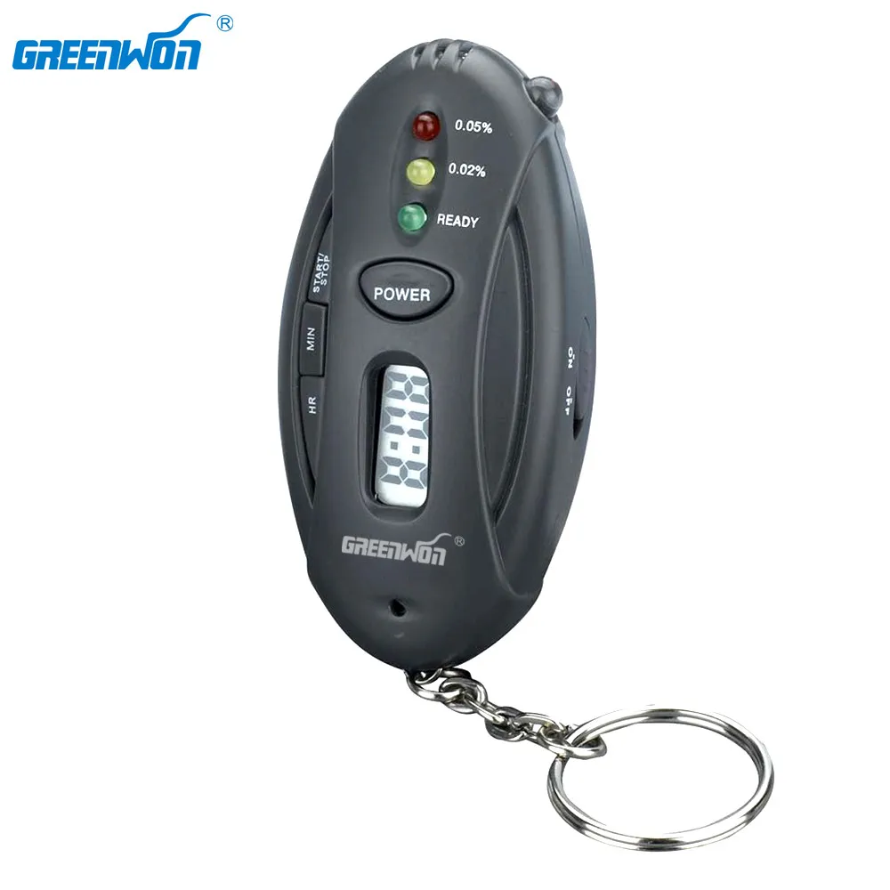 

GREENWON Digital LED Alcohol Tester alcohol breath Analyzer Breath Breathalyzer with flashlight