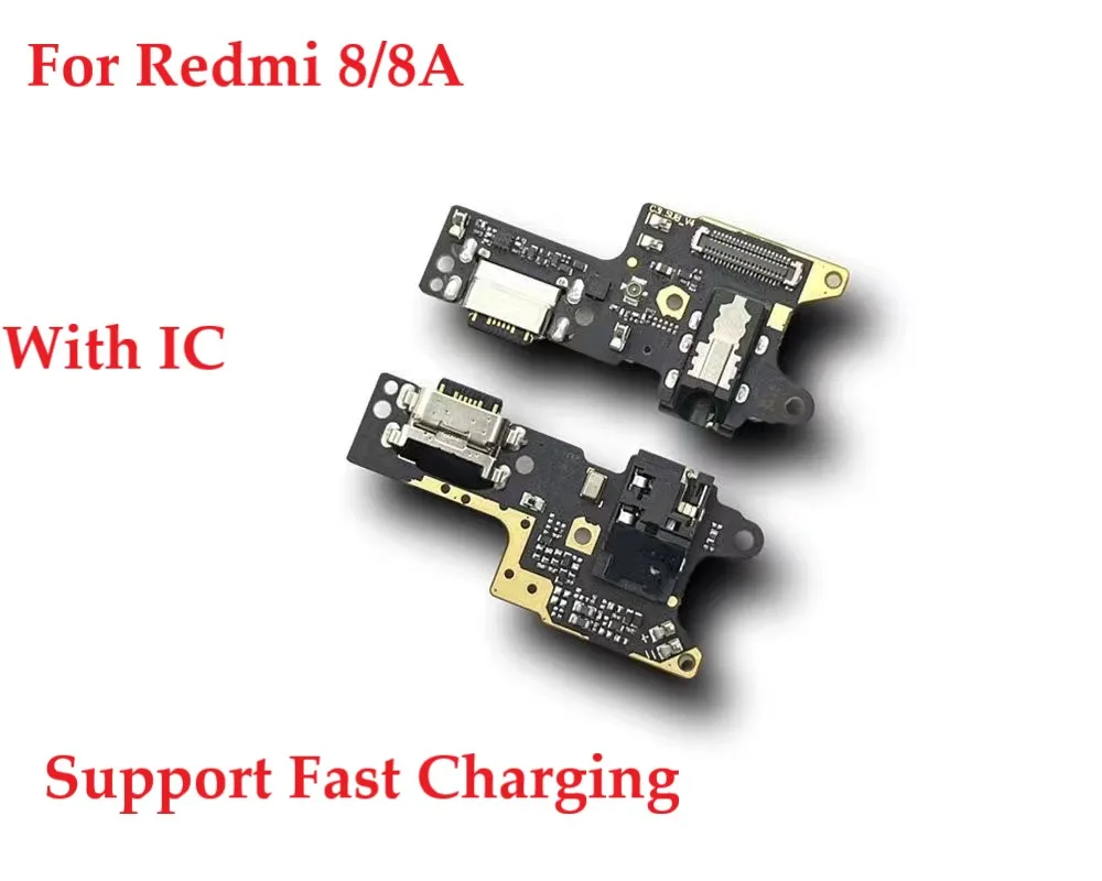 

USB Charge Board for Xiaomi Redmi 8 8A Dock Connector Flex Cable Replacement Spare Parts Support Fast Charging