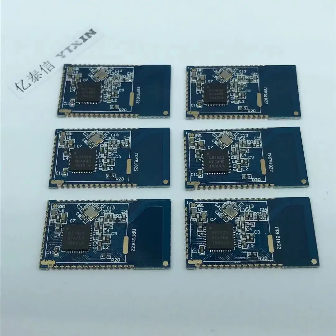 YTX51822-02 NRF51822 NORDIC Data Transmission Bluetooth-Compatible Module NORDIC BLE4.0 Low Power Consumption BT005 (5PCS)