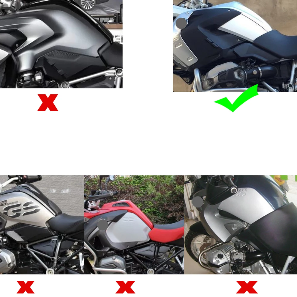 R1200GS Sticker Motorcycle Fuel Tank Cover Decals Side Reflective Film/ Epoxy Resin Protection For BMW R 1200 GS 2011