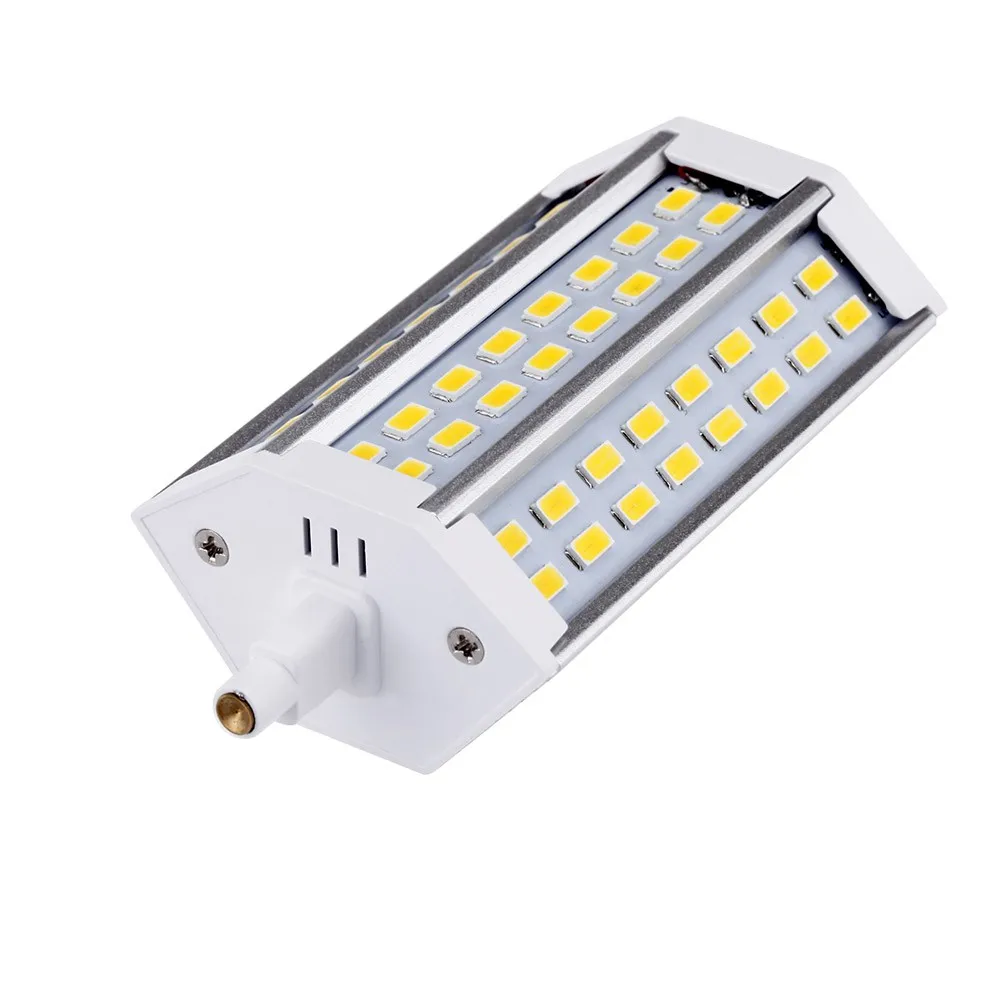 

R7S 15W 85-265V LED 48 5730 SMD Flood Light Bulb Lamp Energy Saving Warm White Drop shipping