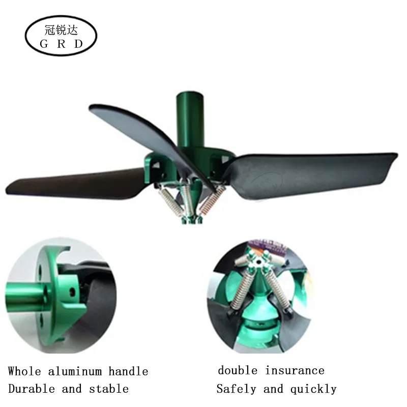 

1PCS CNC Machine tool scrap cleaner 260mm Chip Removal Fan CNC Fan Dust removal by the knife head of computer gong fan