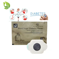 25pcs Type 2 Diabetes Patches Chinese Medical Plaster Blood Sugar Control Glucose Insulin Treatment Solution for Diabetic Care
