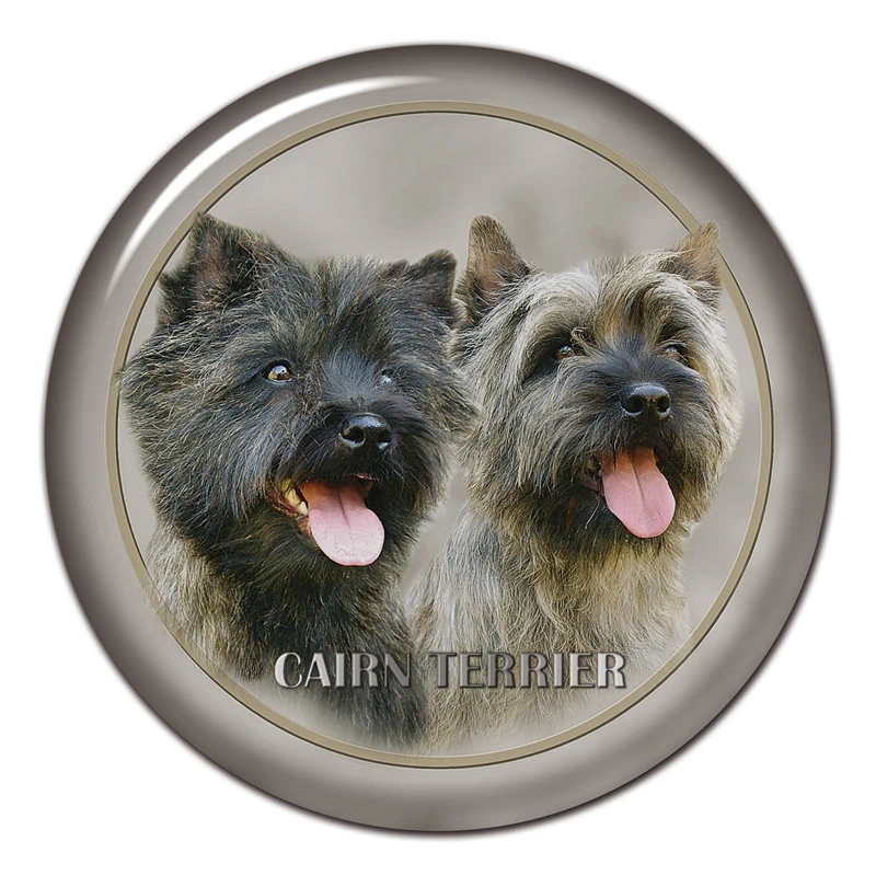 

S30487# 13CM/15CM/17CM PVC Decal Cairn Terrier Dog V1 Car Sticker Waterproof for Bumper Rear Window Laptop Toilet