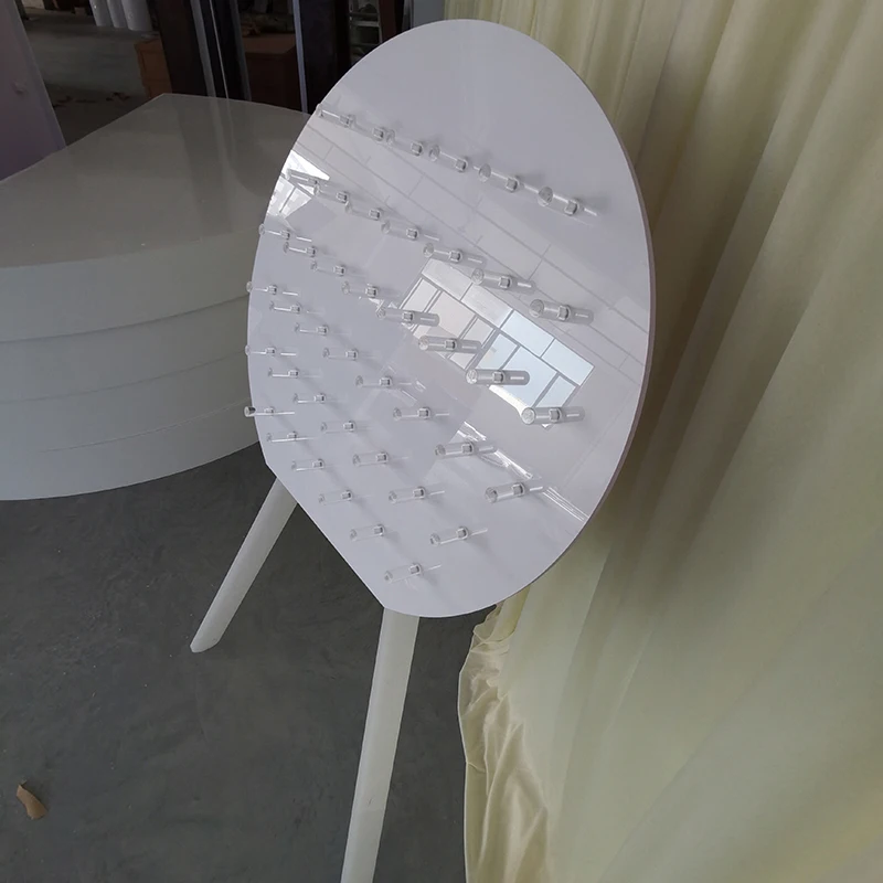 Picture 3: New Style Luxury Clear Acrylic Donut Wall Doughnut Display Holder Stand