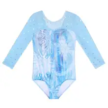 Girls Snowflake Ballet Leotard #4