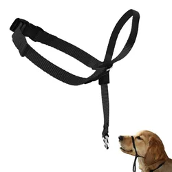 Collare per imbracatura per testa di cane museruola regolabile collare per cintura per Halter per cani da compagnia collare per cintura senza cinghie per morso