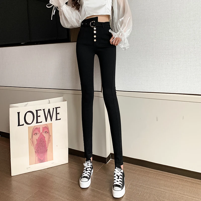 

Cheap wholesale 2021 spring autumn new fashion casual Popular long women Pants woman female OL pants At1901