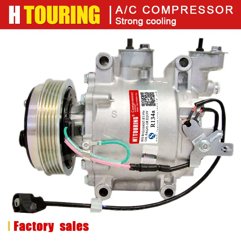 for honda fit compressor ac SANDEN TRSE09 TRSE07 3416 3406 For Honda Jazz 2003 City Fit