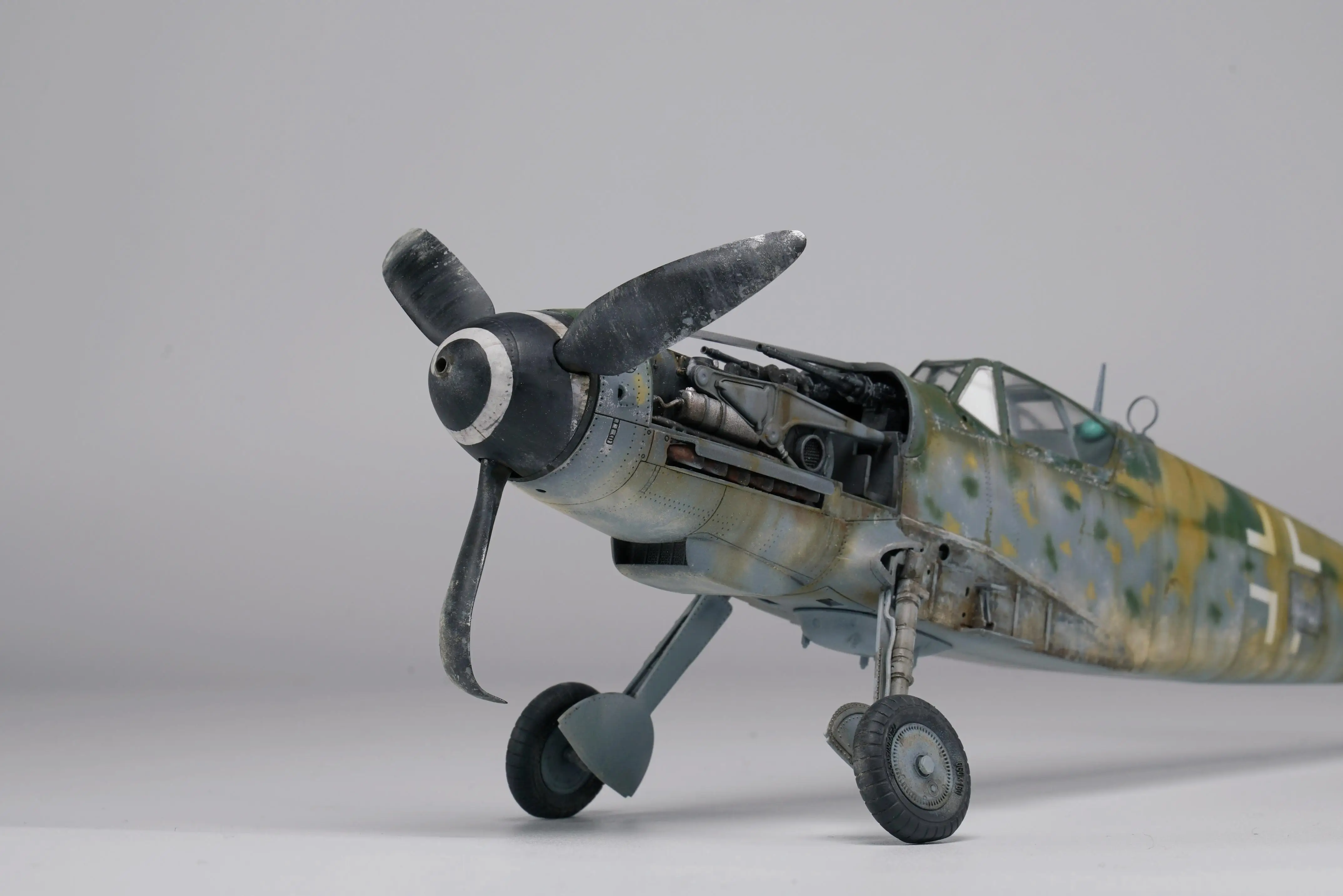 Granicy BF-001 w skali 1:35 MESSERSCHMITT BF109G-6 zestaw modeli do składania