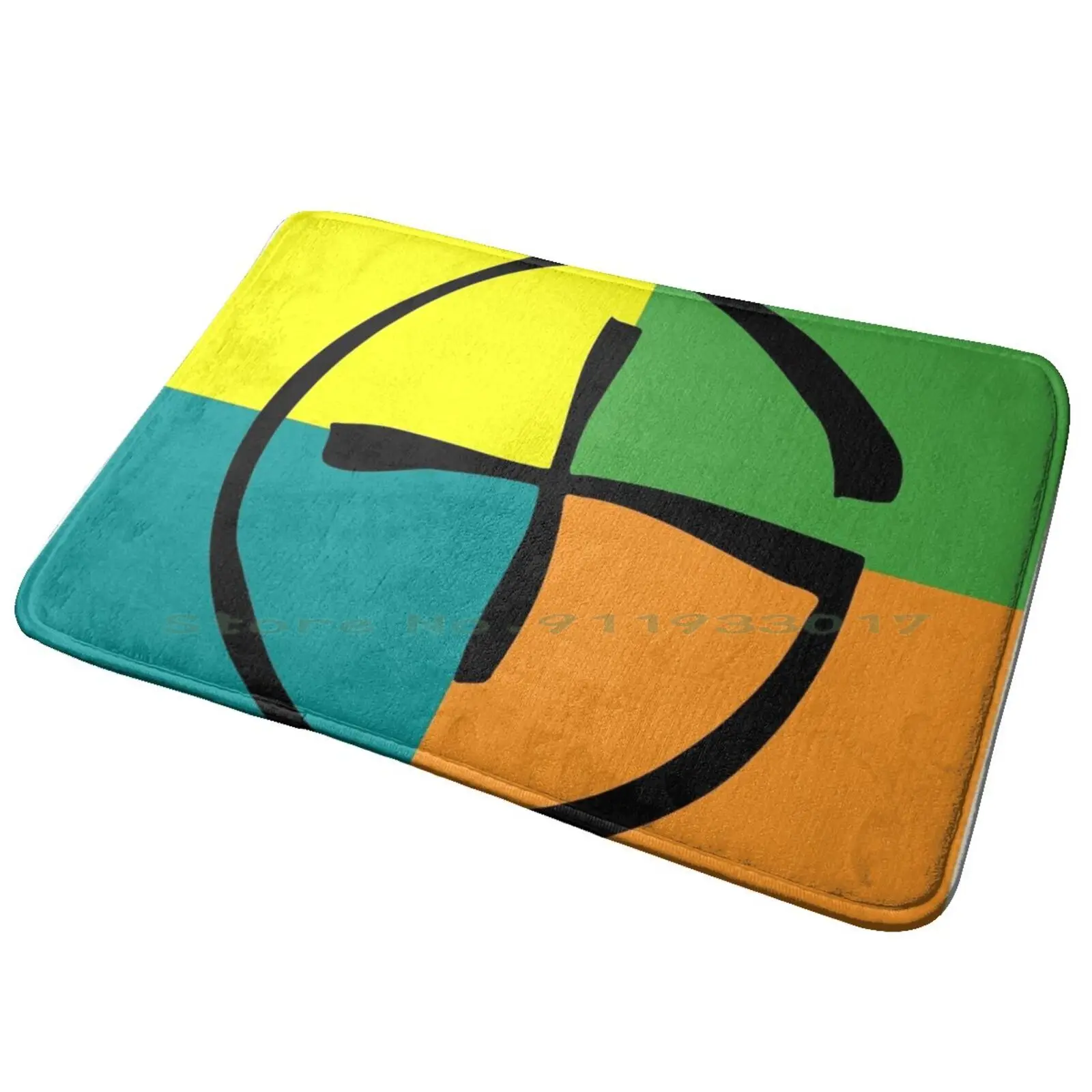 Geocaching-World's Largest Treasure Hunt Entrance Door Mat Bath Mat Rug Geocaching Geocacher Geocahing Geocaher Treasure Sport