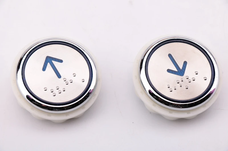 5pcs  PB29 Button JY000 Blue Light  Braille For Elevator Part