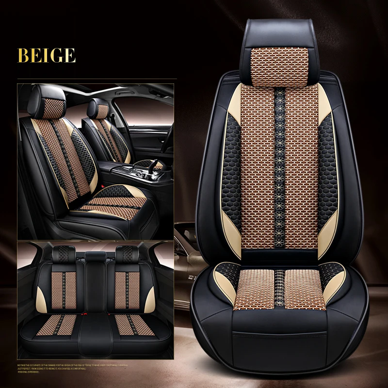 Universal car seat cover for honda freed stream accord 2018 crv civic 2006 2011 city 2010 fit accessori auto accesorios para