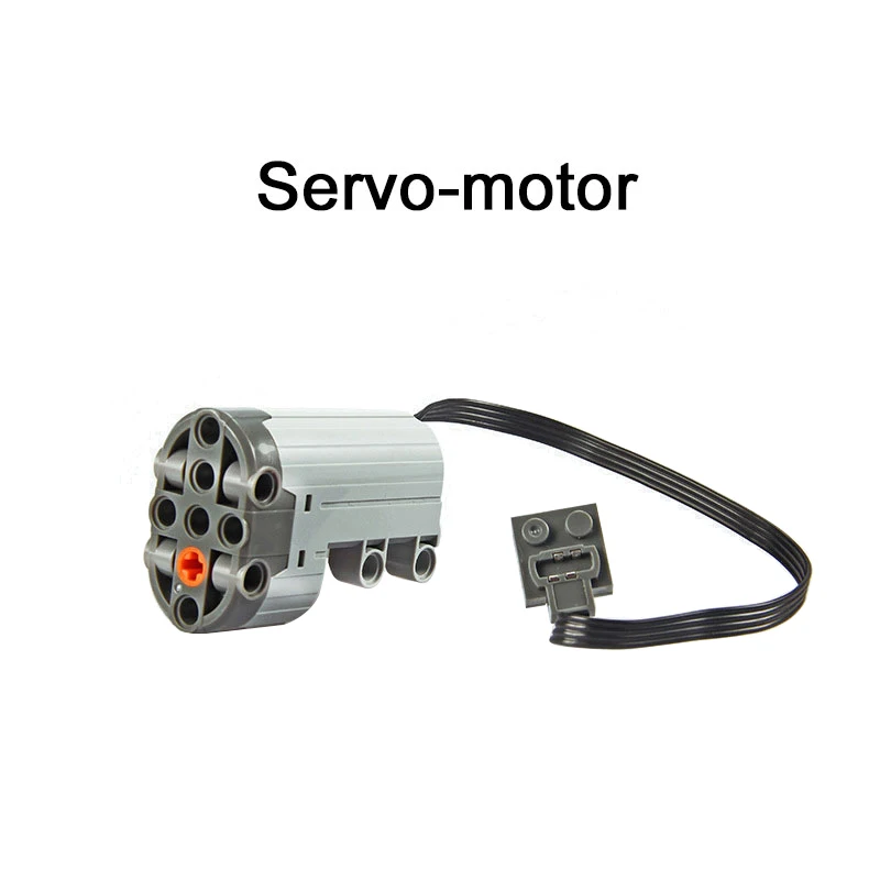 High-tech parts ev3 building block electric power motor functions tool servo blocks train car truck PF mode