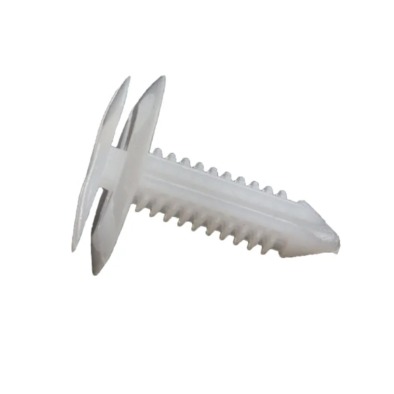 30pcs Car Vehicle White Plastic Retainer Rivet Push in 8mm Door Panel Trim Fastener Clip