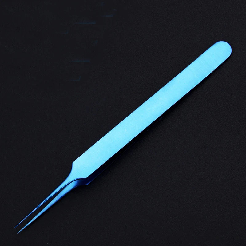 Medical fine forceps Stainless steel 0.15mm Cosmetic and plastic surgery instruments Double eyelid tool Fat tweezers