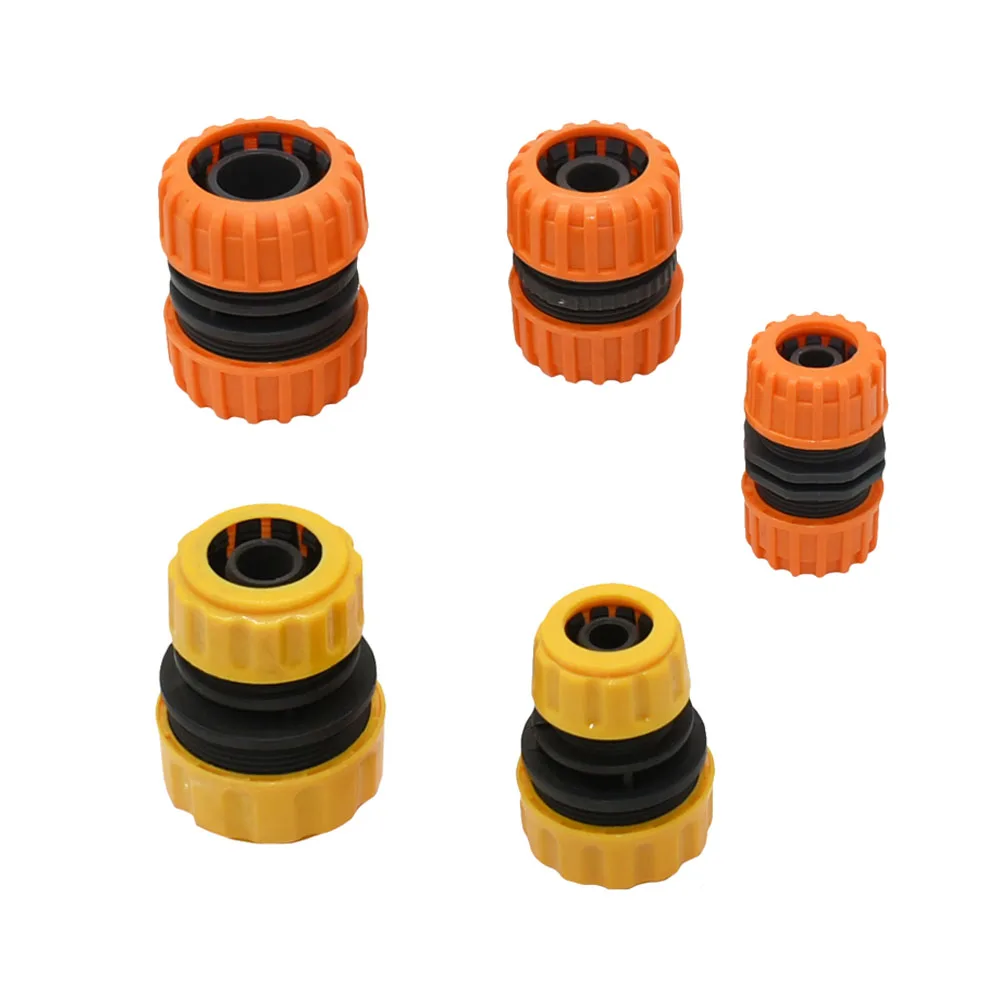 Garden Hose 1/2 3/4 1Inch Repair Quick Connector 16mm 20mm 33mm Reducing Connector  Water Tube Joints For Drip Irrigation 1PC