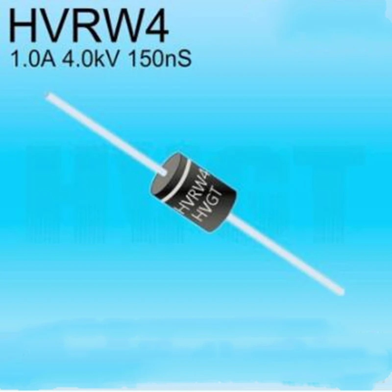 10PCS High Voltage Rectifier Diode HVRW4 High Current High Frequency 1A 4kV 150nS Voltage Double Rectifier