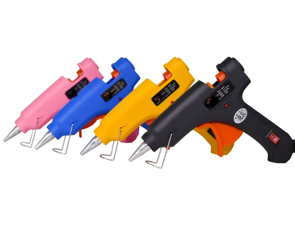 20W Electric Hot Melt Glue Gun Power Tools Multifunctional DIY Glue Gun  with Glue Stick EU US UK Three plug options