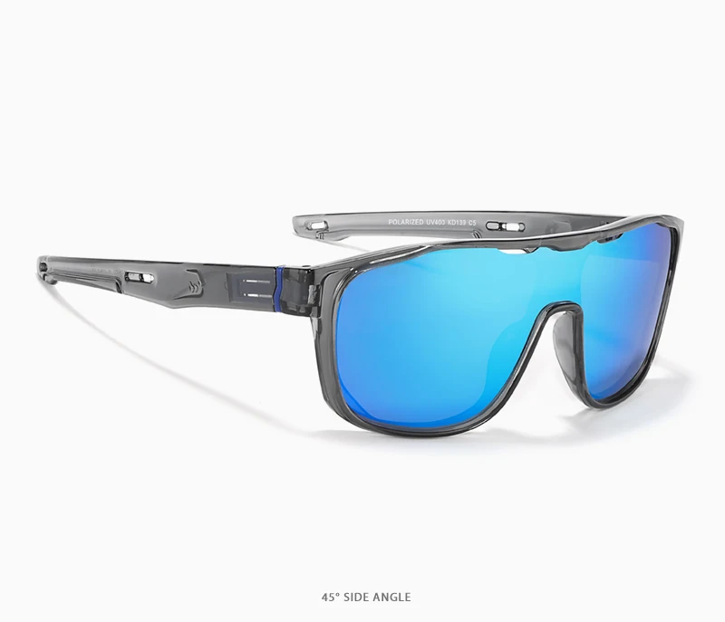 KDEAM reduziert Windage, polarisierte Herren-Sonnenbrille, Sport-Einteiler, mehrschichtige Beschichtungsbrille, Spiegel, Kategorie 3 – Detail 20