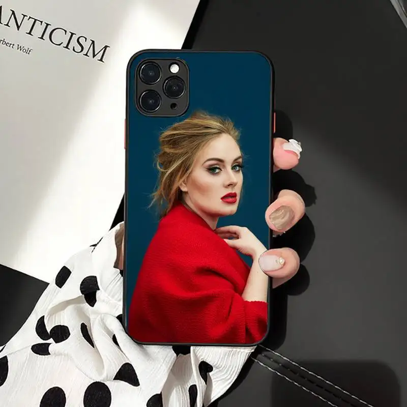 Singer Adele Adkins Phone Case for iPhone 11 12 13 mini pro XS MAX 8 7 6 6S Plus X 5S SE 2020 XR case