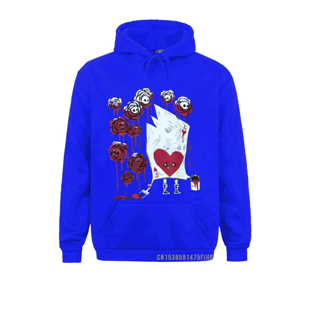 Halloween Costume Adult Red Roses Card Heart Funny Gift IDea Hoodie Hoodies Cute Men's Sweatshirts Simple Style Sportswears