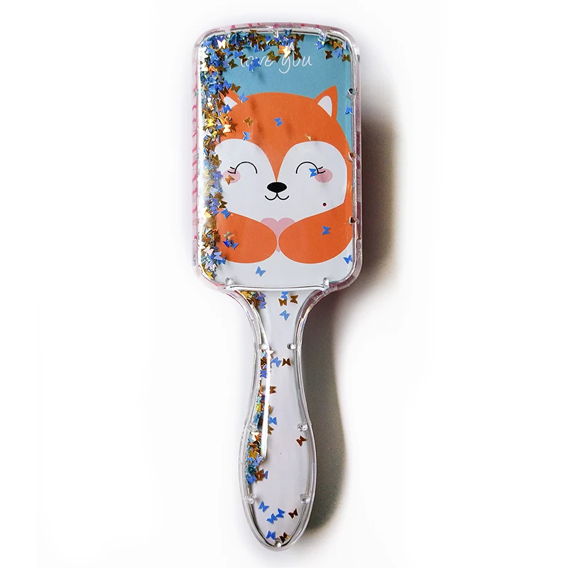 Cute Cartoon Animal Children Foam Panda Anti-static Hair Brush Massage Comb Detangle Hair Brush Salon Hair Styling Tools