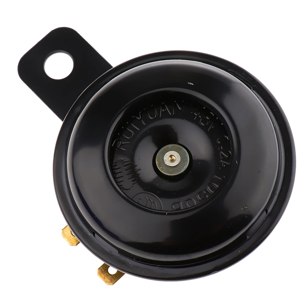 Loud Motorcycle Round Horn Speaker Super Loud Electric Blast Tone 48V  0.2A Wear-resistant